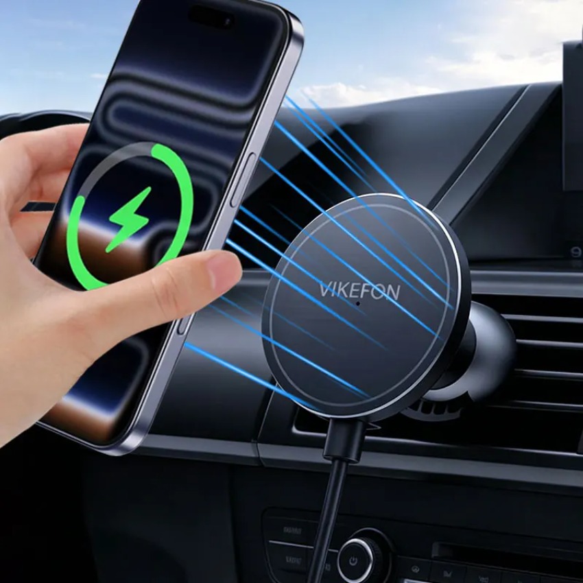 Magnetic Phone Holder For Car Vent - Car Wireless Charger Magnetic Phone Holder