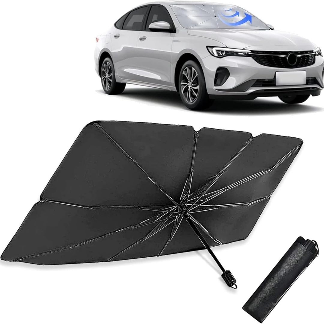 Windshield Sun Shade Umbrella, - Car Sunshade Windshield Umbrella Foldable recension och pris