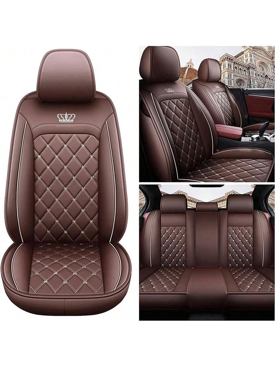 PU Leather Car Seat Cover Fron - Leather Car Seat Covers Full Set Universal recension och pris