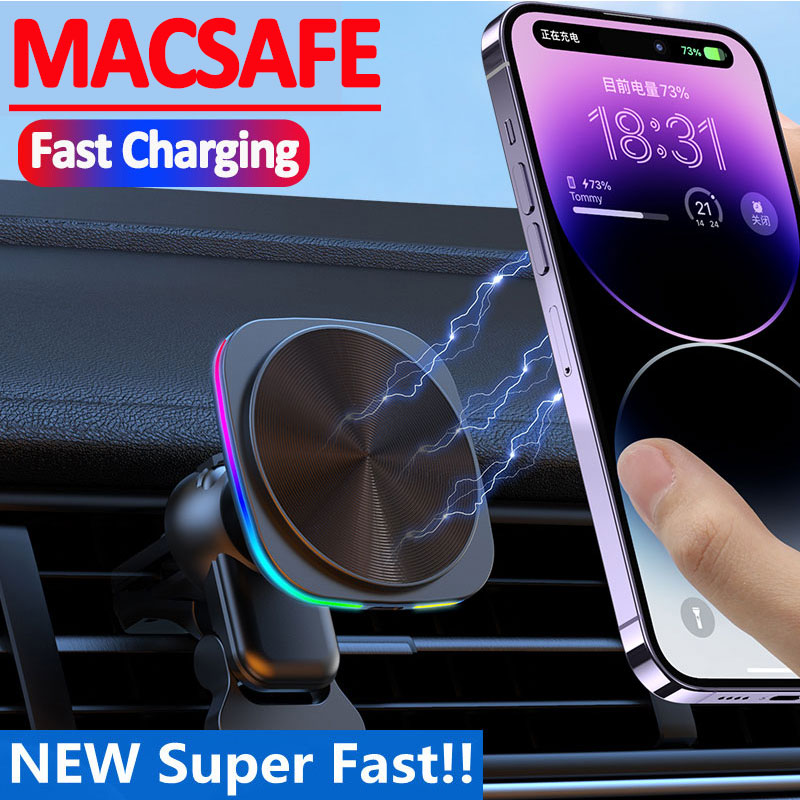 Car Fast Charging Mount Magnet - Magnetic Phone Holder For Car Vent recension och pris