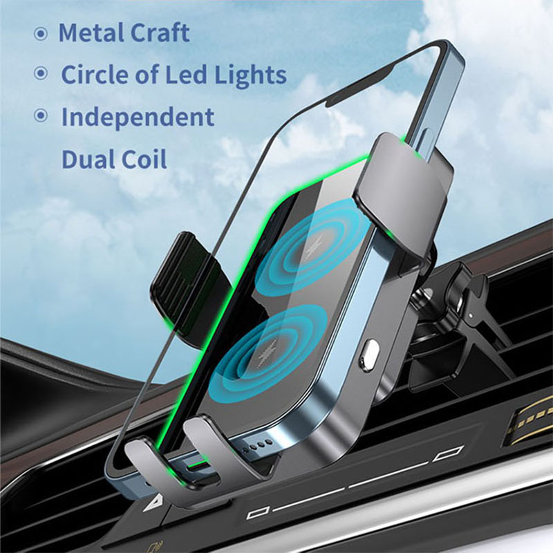 Qi2 Wireless Charger Car Phone - Magnetic Phone Holder For Car Vent recension och pris