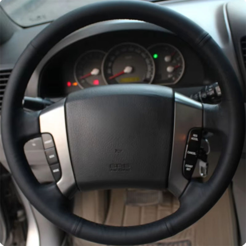 For Kia Sorento 2003-2009 Hand - Car Steering Wheel Cover Anti Slip Breathable recension och pris