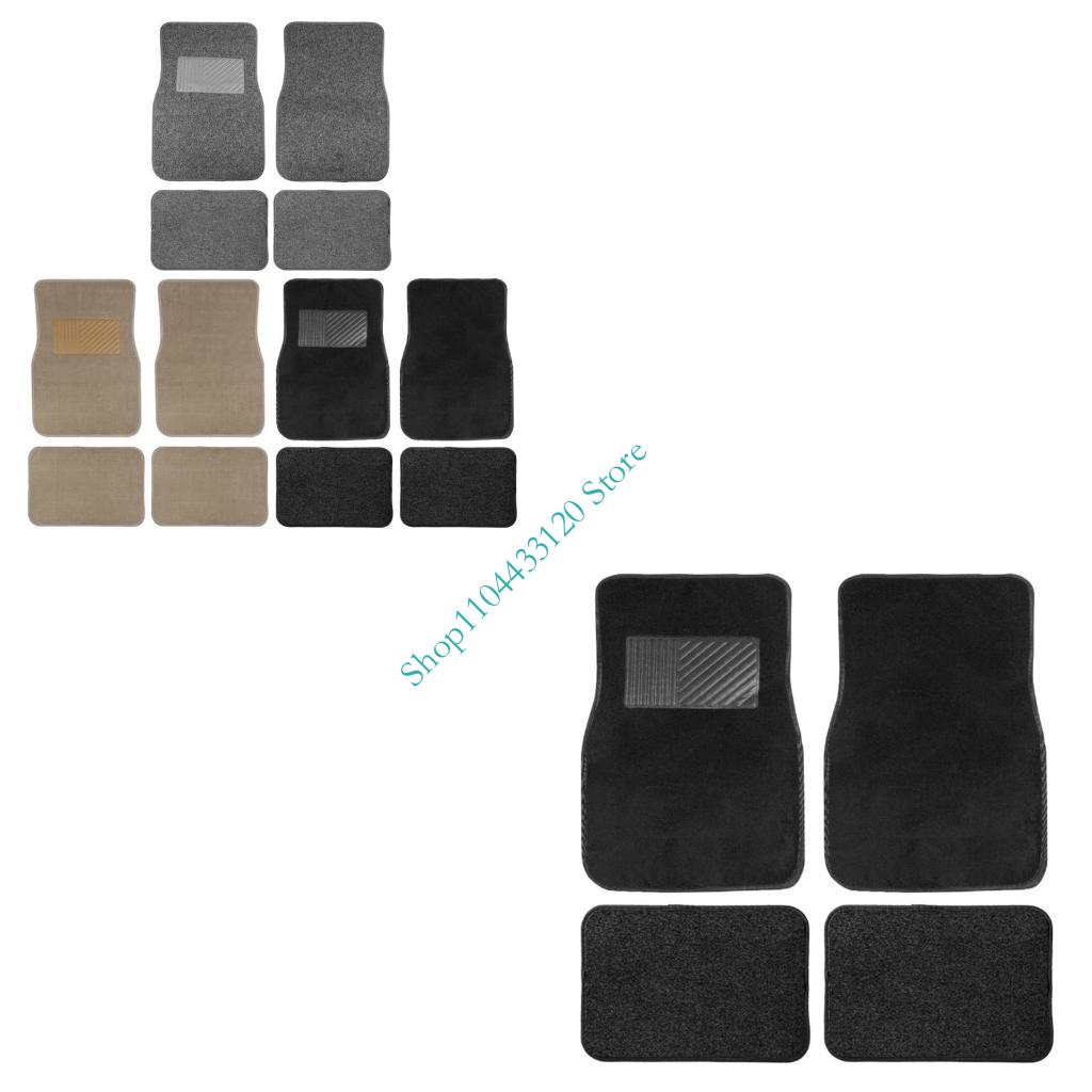 0XXD 4PCS Universal Car Floor  - Car Floor Mats Universal Waterproof Leather recension och pris