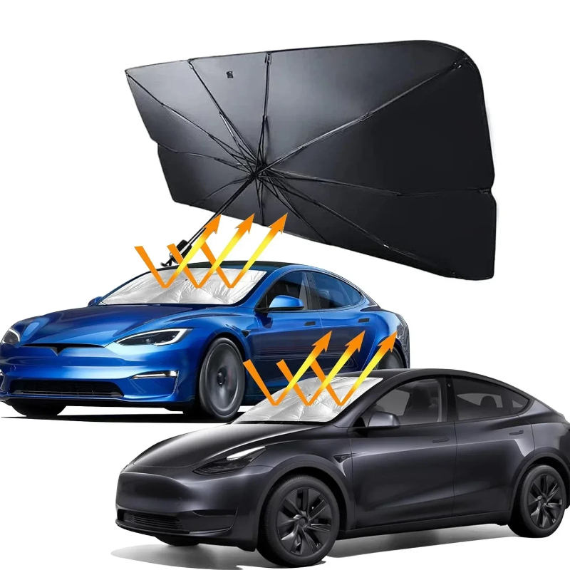 Car Windshield Sunshade Foldab - Car Sunshade Windshield Umbrella Foldable recension och pris