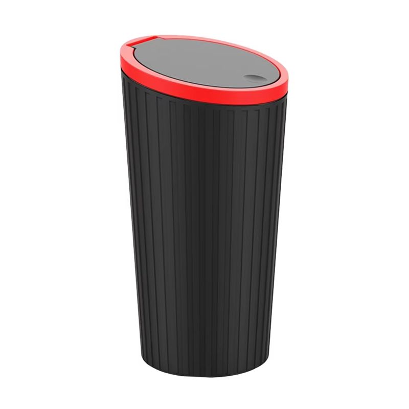 A60E-Press Type Car Trash Can  - Waterproof Car Trash Can With Lid recension och pris