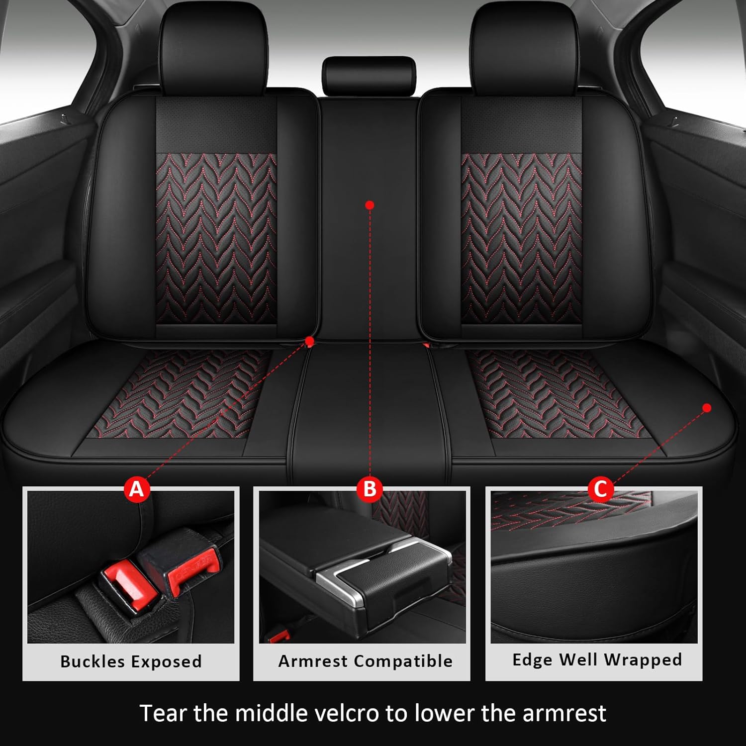 Universal Car Seat Protection, - Leather Car Seat Covers Full Set Universal recension och pris