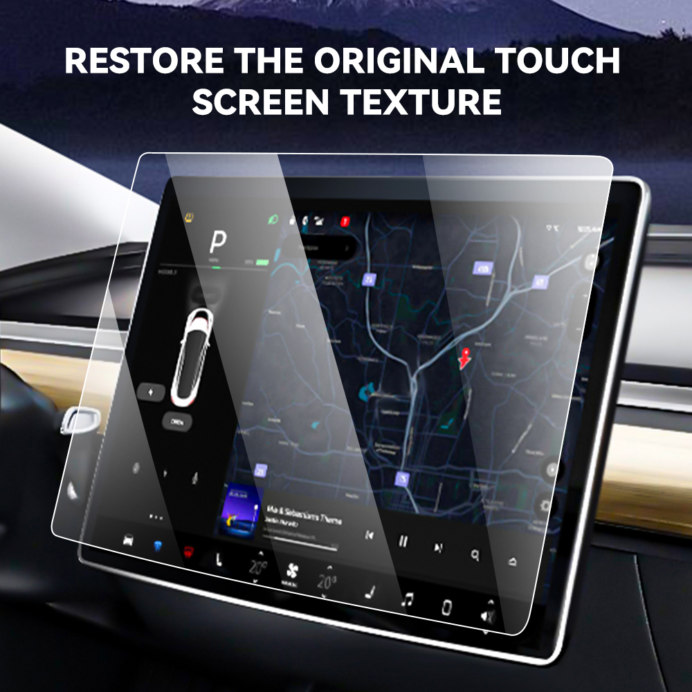 15 Inch Car GPS Central Contro - Anti Glare Car Rearview Mirror Film recension och pris