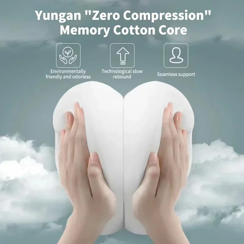 2025 Upgraded Orthopedic Memor - Memory Foam Car Neck Pillow Lumbar Support recension och pris
