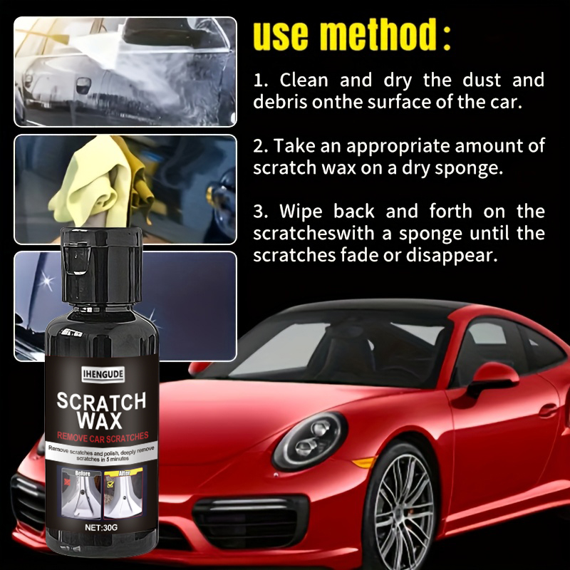 1 Piece of 30g Car Scratch Rep - Car Scratch Repair Polishing Wax Paste recension och pris