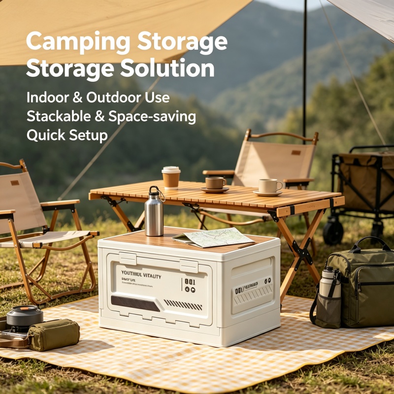 Outdoor Storage Box Camping Fo - Car Trunk Organizer Foldable Storage Box recension och pris