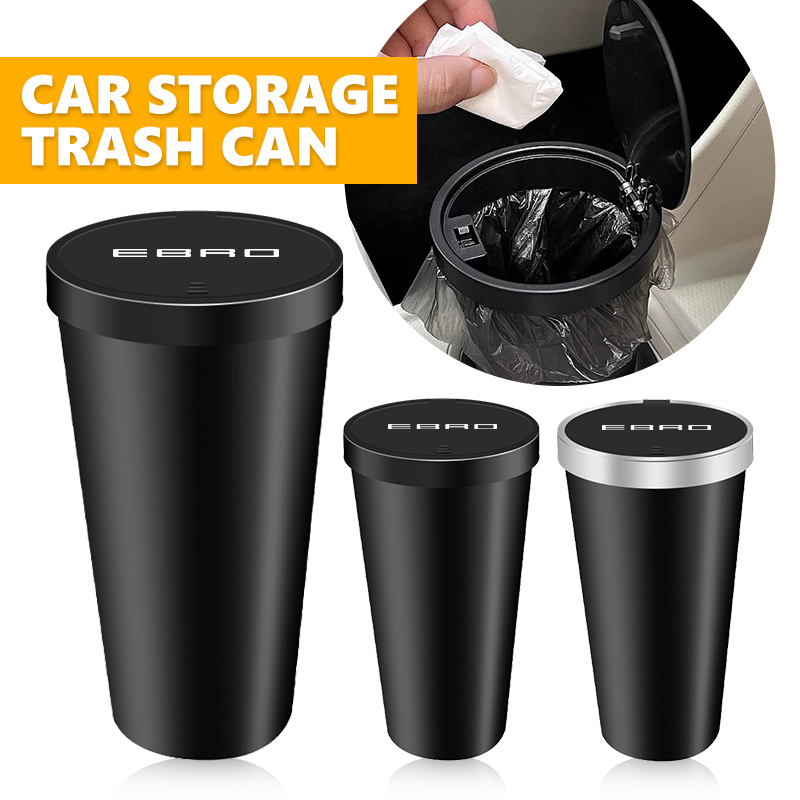 Car Trash Can Mini Waterproof  - Waterproof Car Trash Can With Lid recension och pris
