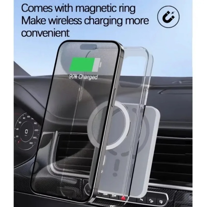 30W Magnetic Car Wireless Char - Magnetic Phone Holder For Car Vent recension och pris