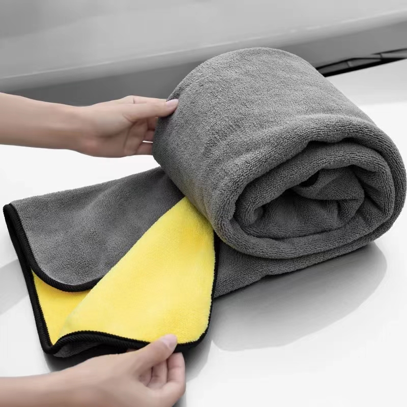 Microfiber Cleaning Towel Supe - Microfiber Car Drying Towel Super Absorbent recension och pris