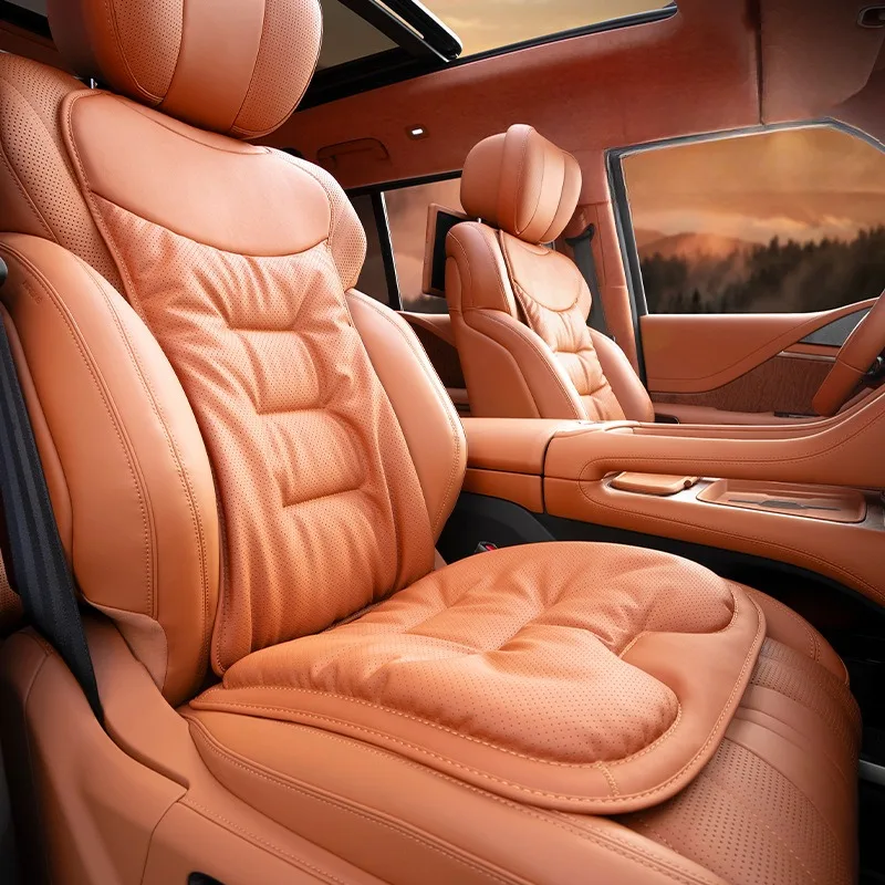 Universal Nappa Leather Soft C - Leather Car Seat Covers Full Set Universal recension och pris