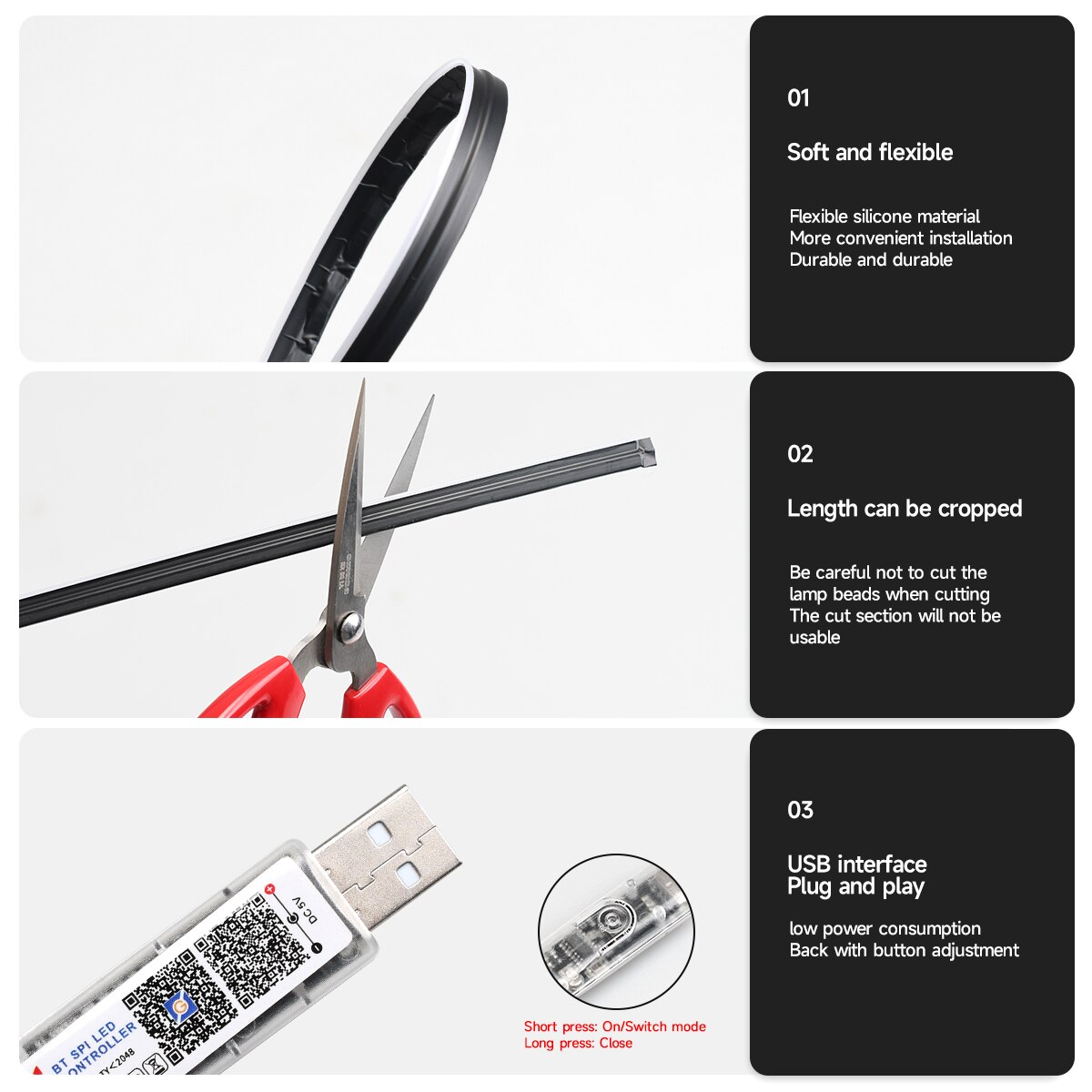 Car LED Ambient Light USB 64 C - Led Ambient Interior Car Lights App Control recension och pris