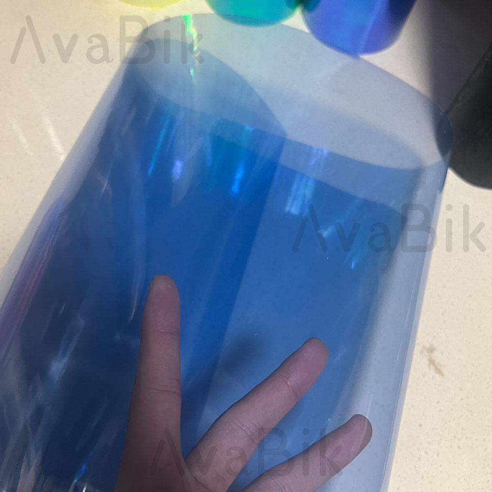 30CM Car Headlight Blue Tint F - Anti Glare Car Rearview Mirror Film recension och pris