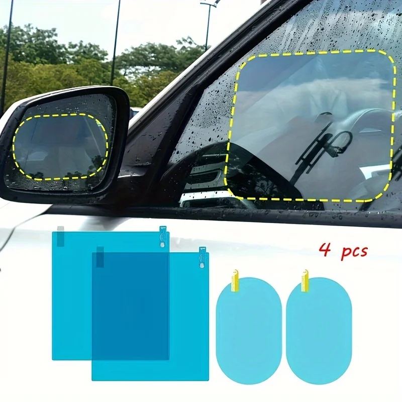 4pcs Car Rearview Mirror Prote - Anti Glare Car Rearview Mirror Film recension och pris