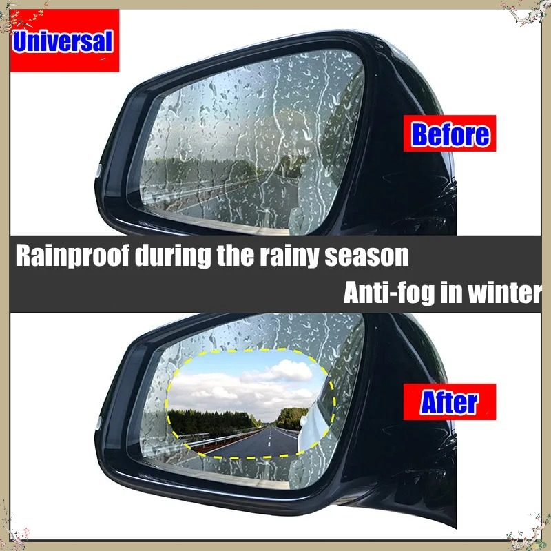2Pcs Car Rearview Mirror Film  - Anti Glare Car Rearview Mirror Film recension och pris