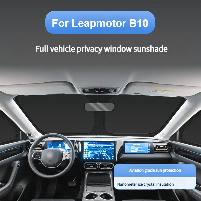 Car Sun Shade Umbrella for Lea - Car Sunshade Windshield Umbrella Foldable recension och pris