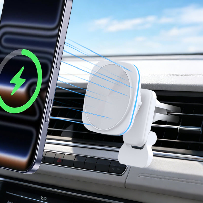 15W Magnetic Car Wireless Char - Magnetic Phone Holder For Car Vent recension och pris