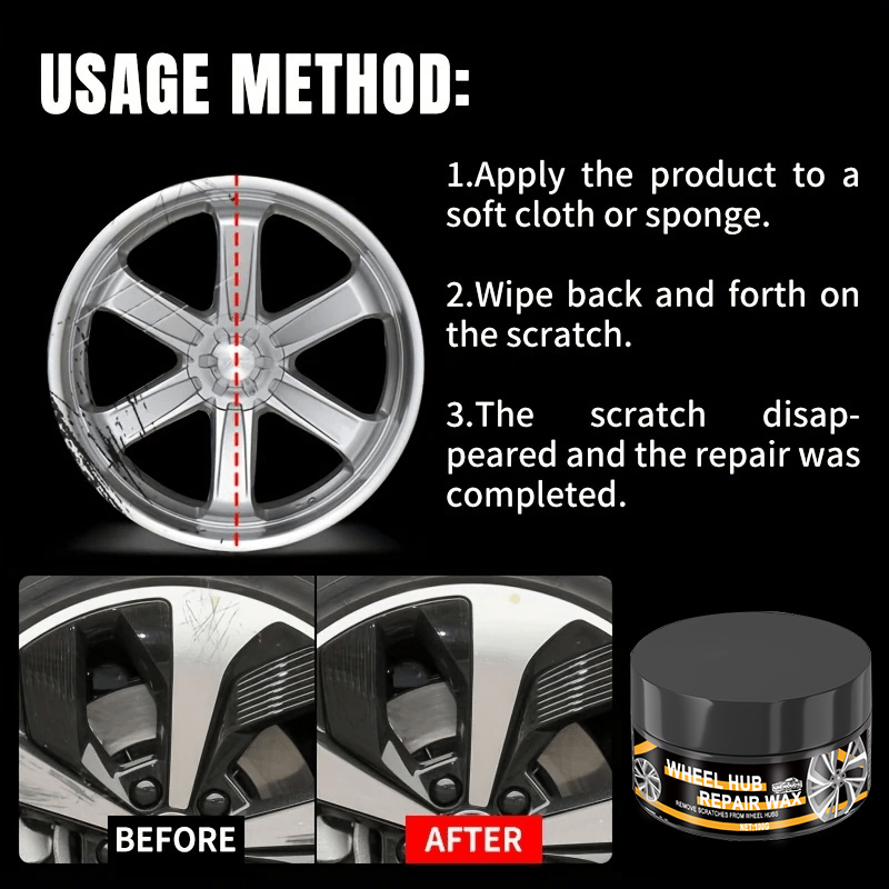 1 Piece 100g Universal Wheel H - Car Scratch Repair Polishing Wax Paste recension och pris