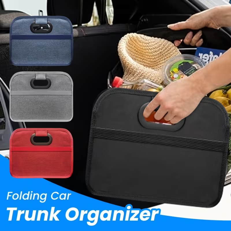 Collapsible Car Trunk Storage  - Car Trunk Organizer Foldable Storage Box recension och pris