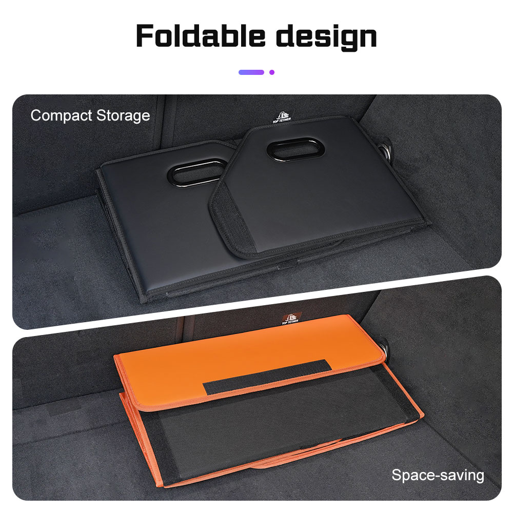For BYD Denza B5 B8 EV D9 DM-i - Car Trunk Organizer Foldable Storage Box recension och pris