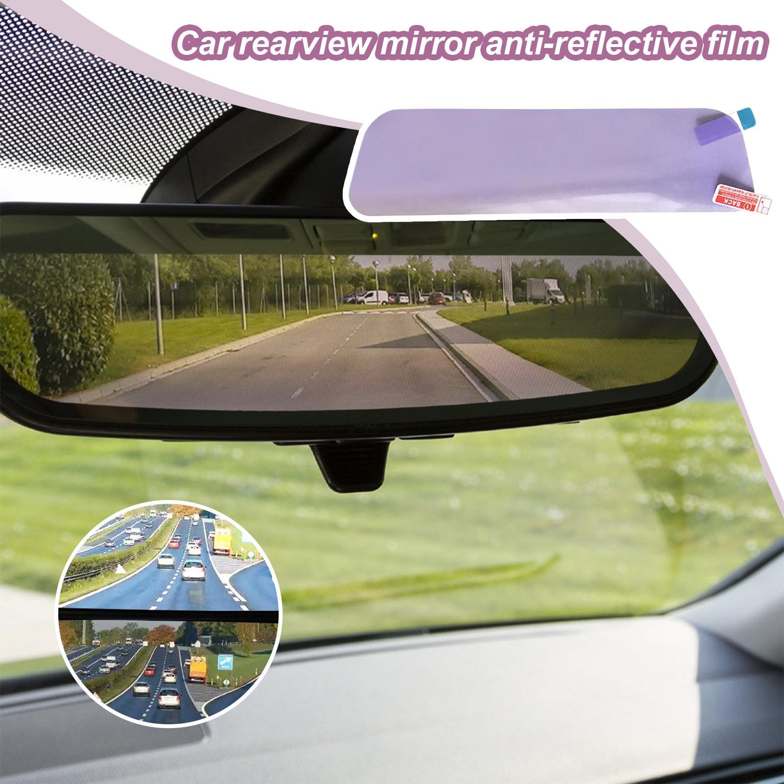 Car Interior Rearview Mirror A - Anti Glare Car Rearview Mirror Film recension och pris