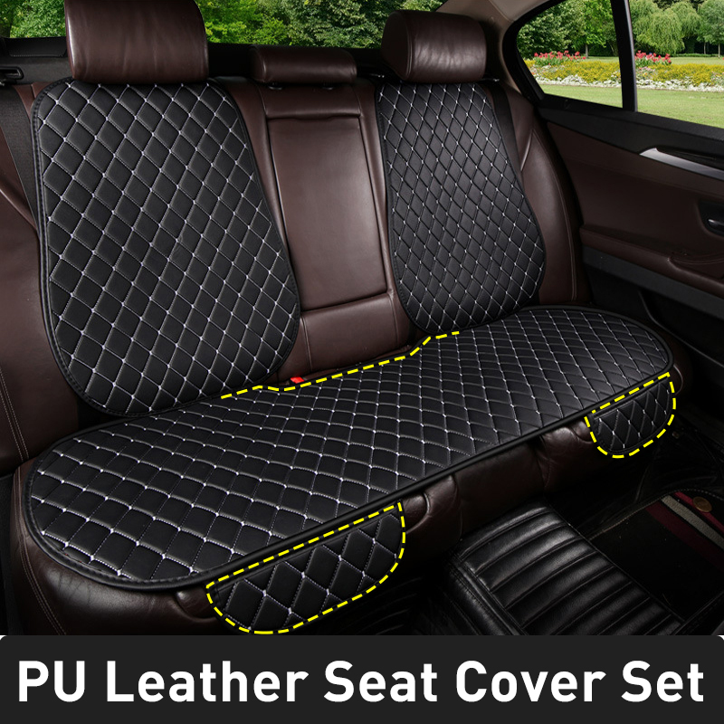 PU Leather Car Seat Covers Ful - Leather Car Seat Covers Full Set Universal recension och pris
