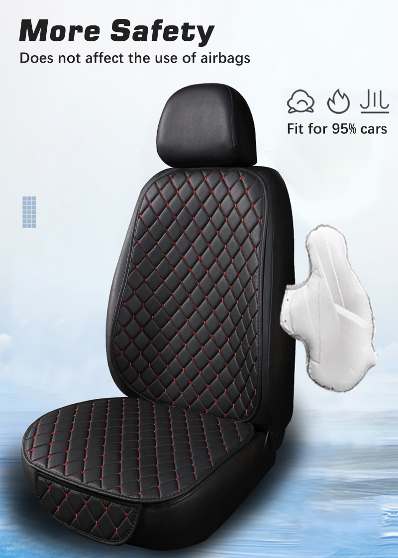 PU Leather Car Seat Covers Ful - Leather Car Seat Covers Full Set Universal recension och pris